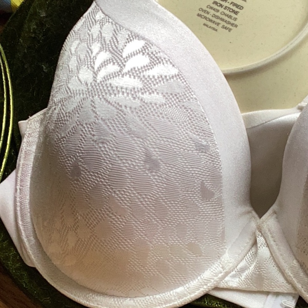 Warners Demi Bra UnderWire LIGHTLY PADDED  Sz 38B  Style  01575